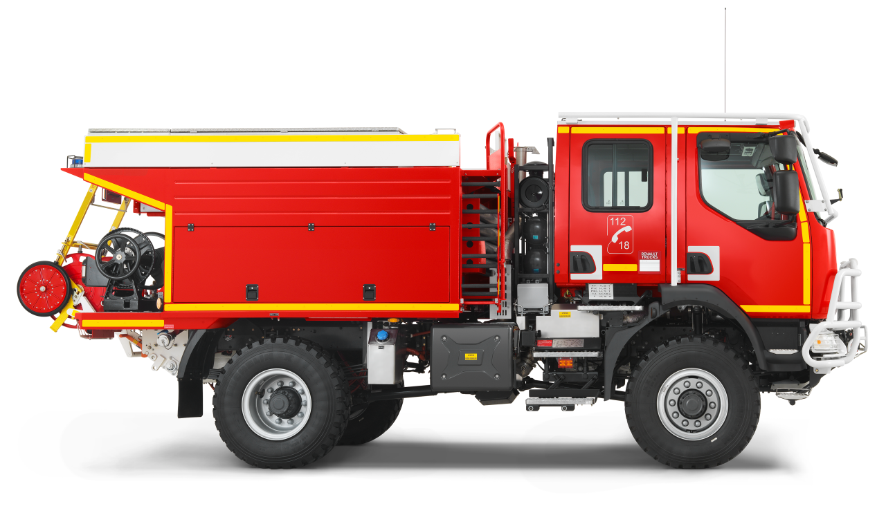 Magirus présente un camion de pompier au GNV