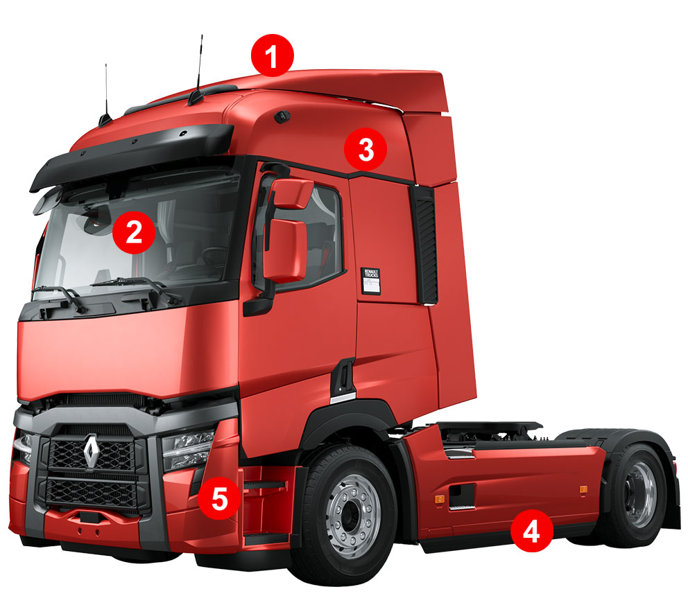 Swiss Camion - Au volant du nouveau Renault Trucks T High - Die