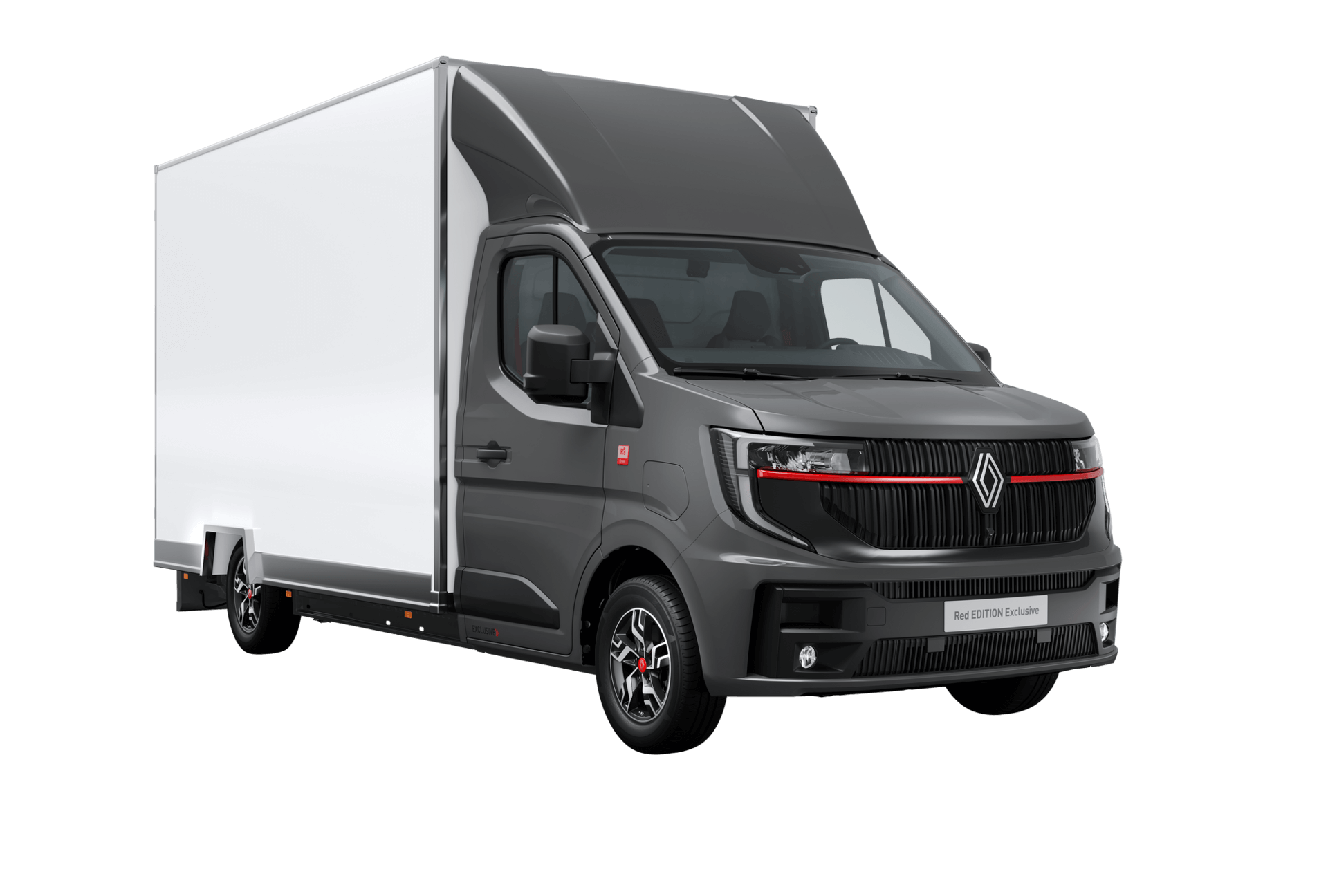 New Renault Trucks Master Red EDITION Exclusive cab floor with stickers as standard