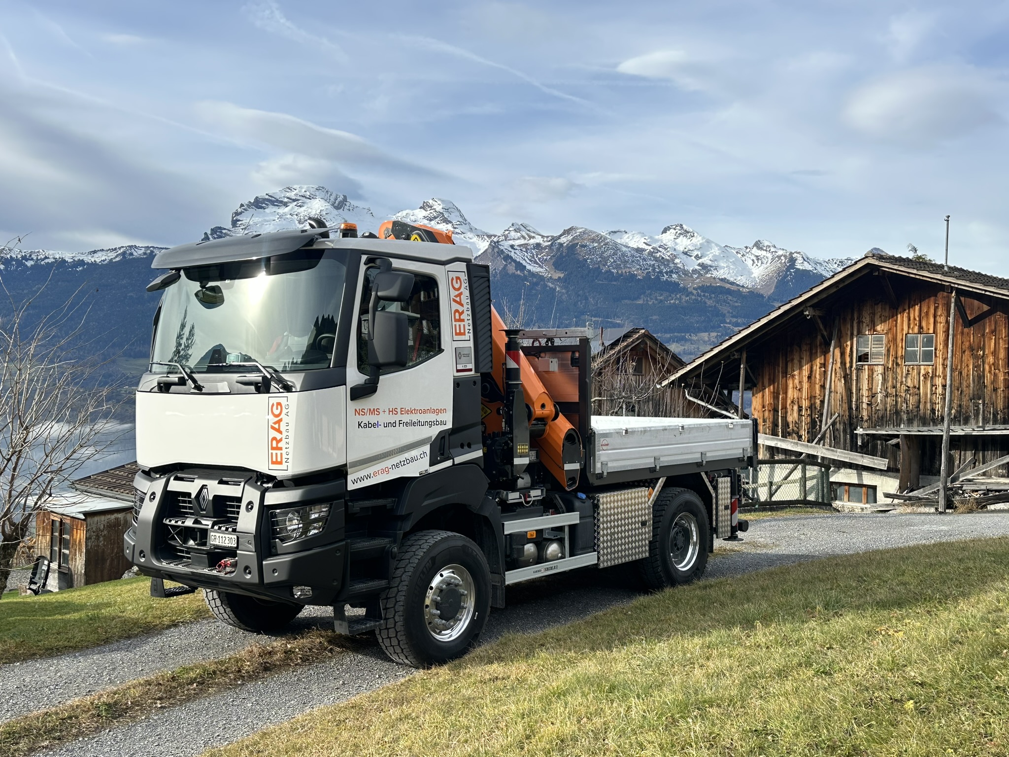 Robust im Gebirge: Die ERAG Netzbau AG setzt auf den Renault Trucks K ...
