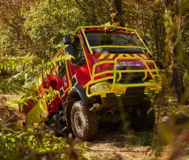 Renault Trucks D in the forest